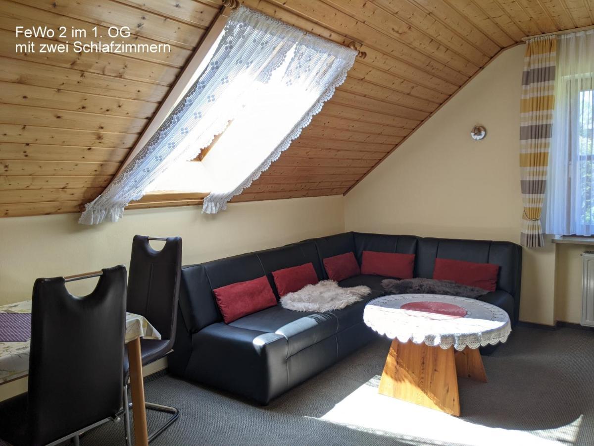 Ferienwohnung "Am Muschwitztal" Bad Steben / Carlsgrun Dış mekan fotoğraf