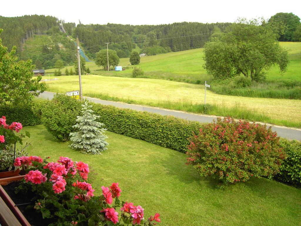 Ferienwohnung "Am Muschwitztal" Bad Steben / Carlsgrun Dış mekan fotoğraf