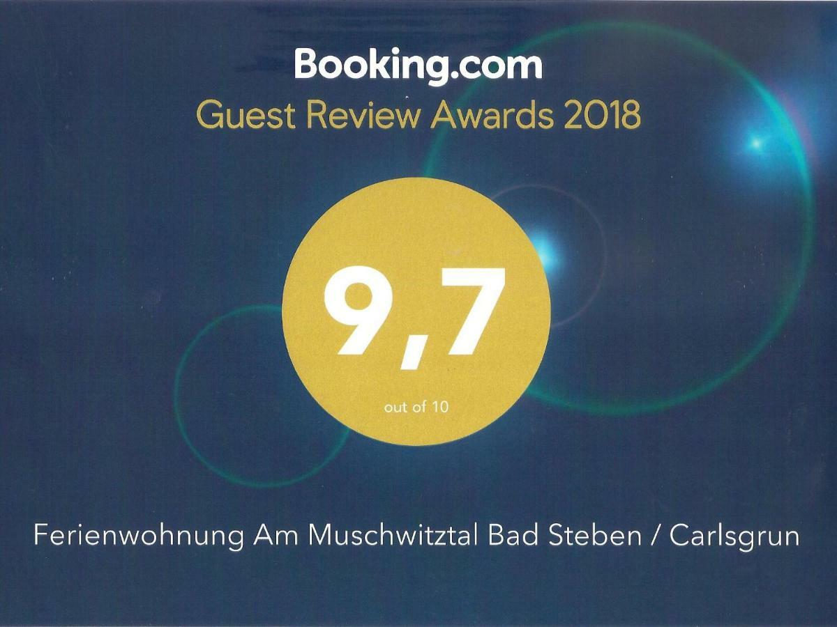 Ferienwohnung "Am Muschwitztal" Bad Steben / Carlsgrun Dış mekan fotoğraf
